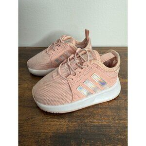 Adidas Toddler Girls’ Pink Sneakers – OrthoLite, Size 5K